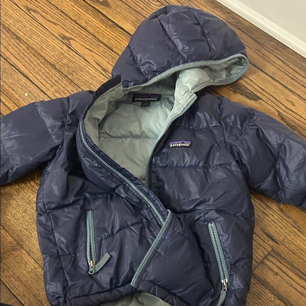 Patagonia Kids Puffer Jacket - Dark Blue